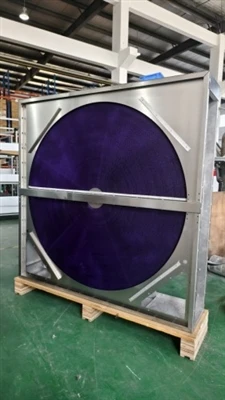 Custom Stainless Steel Heat Recovery Rotor Successfully Delivered To Aid Larg...