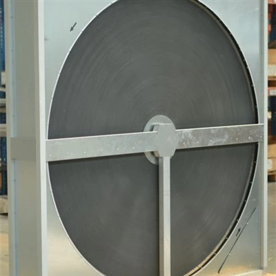 Winded Heat Exchanger Wheel Device